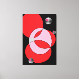 Encircled Alpha Leinwanddruck