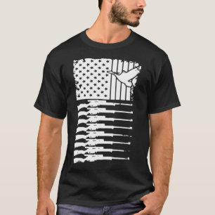 Enck Hunting black lab labrador  T-Shirt