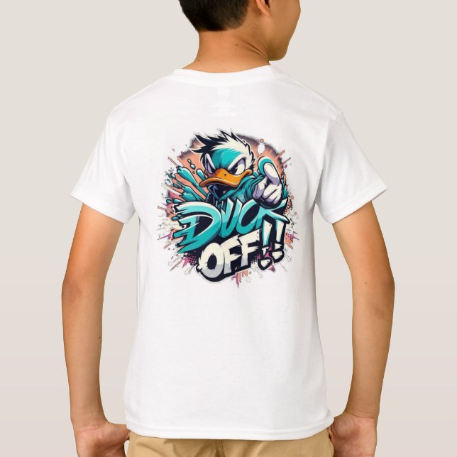 Enck Off & Duck T-Shirt (Rückseite)