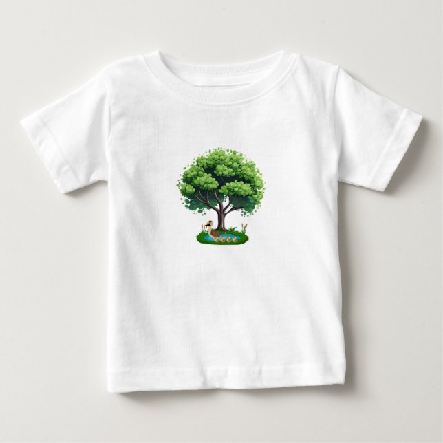 Enck's Friedlich Hideaway Baby T-shirt (Vorderseite)