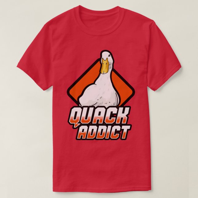 Encks Quack Addict T-Shirt (Design vorne)
