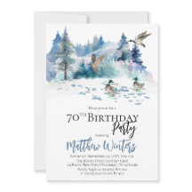 Encks Woodland Forest Nature 70. Geburtstagsparty