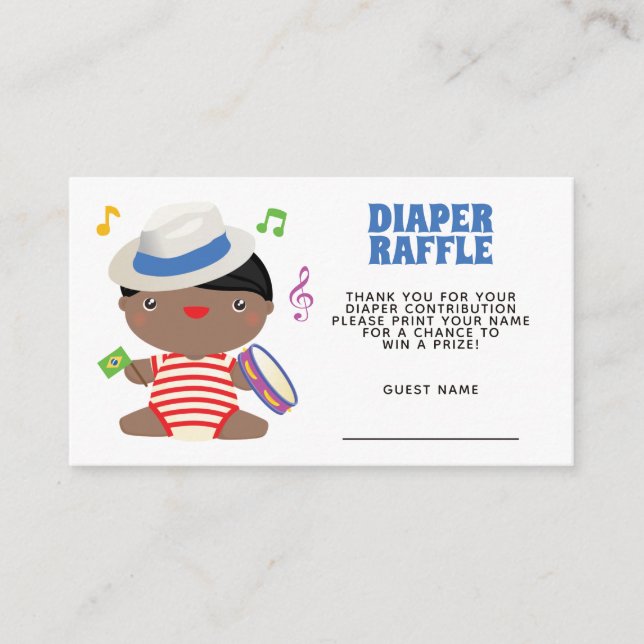 Enclosur: Wasserfarben-Pilot Teddy Bear Diaper Begleitkarte (Vorderseite)