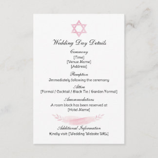 Enclosure Card Begleitkarte