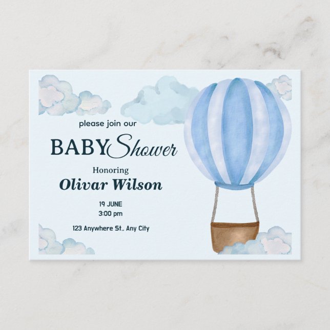 Enclosure Card Begleitkarte (Vorderseite)