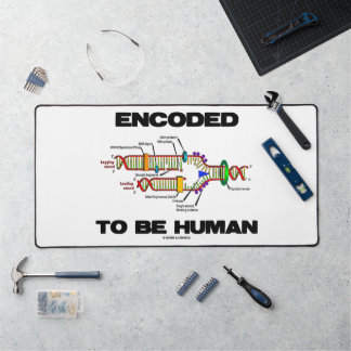 Encoded to be Human DNA Replication Geek Spaß Schreibtischunterlage