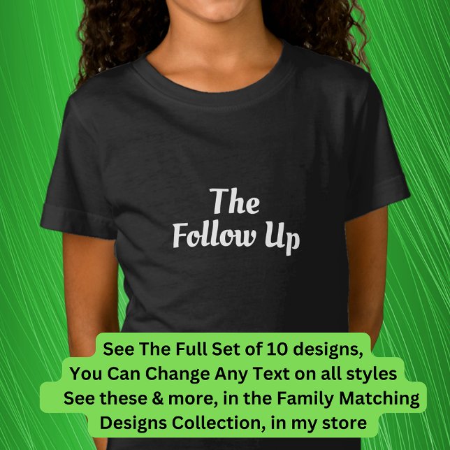 Encore, Follow-up usw. Matching Music Family T-Shirt (Von Creator hochgeladen)