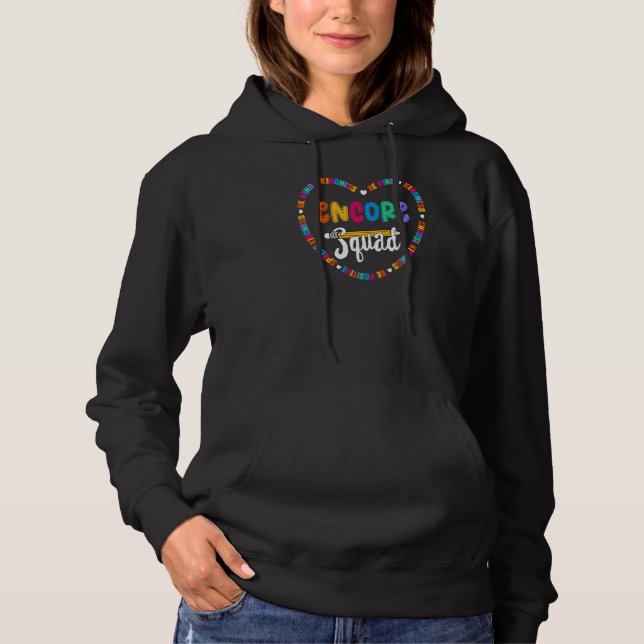 Encore Squad Team Kind School Encore Lehrerin Ma Hoodie (Vorderseite)