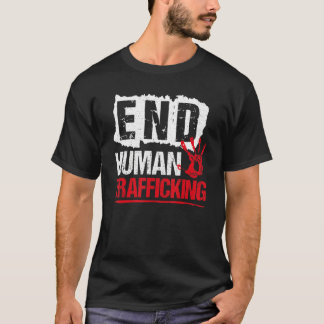 End Human Trafficking Human Rights T-Shirt