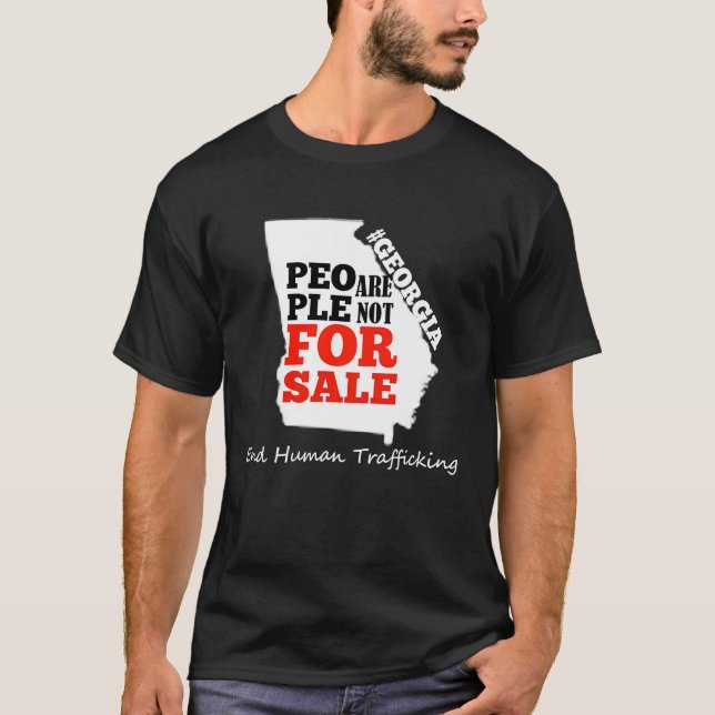 End Human Trafficking  Human Trafficking Awareness T-Shirt (Vorderseite)