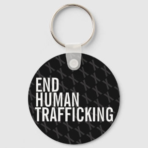 End Human Trafficking Schlüsselanhänger