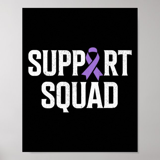 End Overdose Support Squad Overdose Awareness 1  Poster (Vorne)