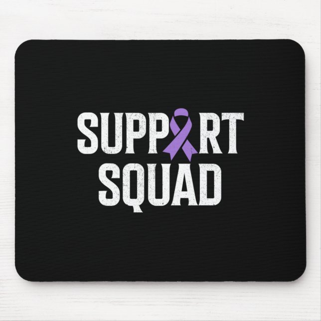 End Overdose Support Squad Überdosis-Bewusstsein 1 Mousepad (Vorne)