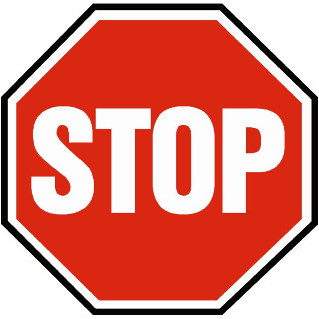 "END" Zeichen - Foto-Skulptur Fotoskulptur Ornament (Vorne)