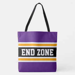 END ZONE Fette Sportliche Lila Orange Schwarze Str