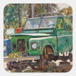 Ende 2006 quadratischer aufkleber