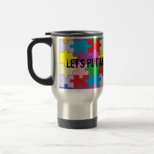 Ende Autismus-zur rostfreien Reise-Tasse Reisebecher