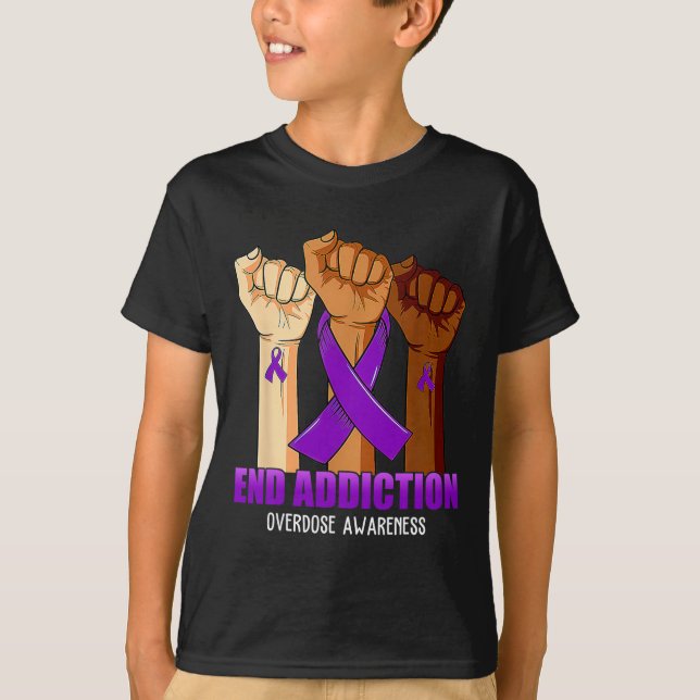 Ende der Adoption Überdosierung T-Shirt (Vorderseite)