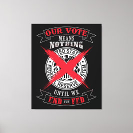 Ende der Gefüttert Wall-Kunst Leinwanddruck