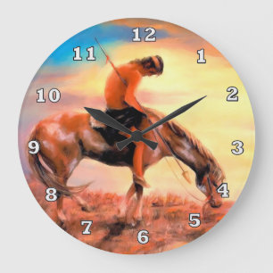 Ende der Hinteruhr Große Wanduhr