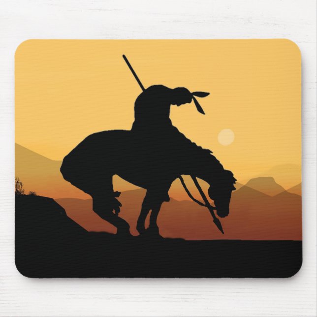 Ende der Maus-Pad für die Silhouette Trail Mousepad (Vorne)