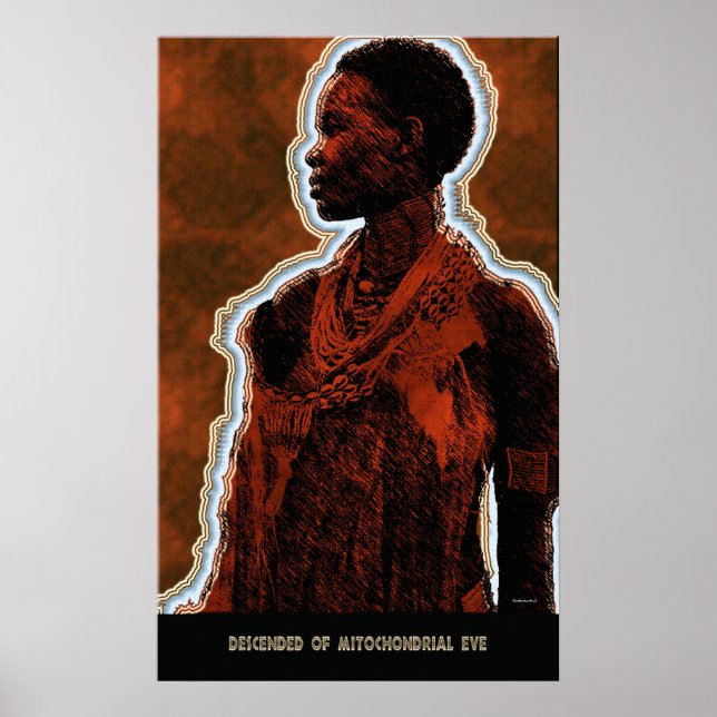 Ende der mitochondrialen Eve Poster (Vorne)