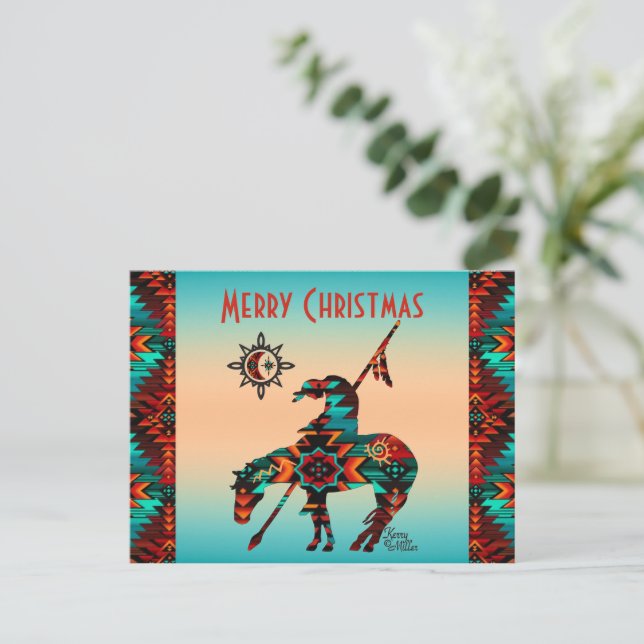 Ende der Postkarte (Stehend Vorderseite)