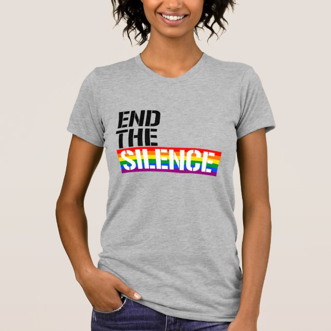 Ende der Stille T-Shirt (Vorderseite)