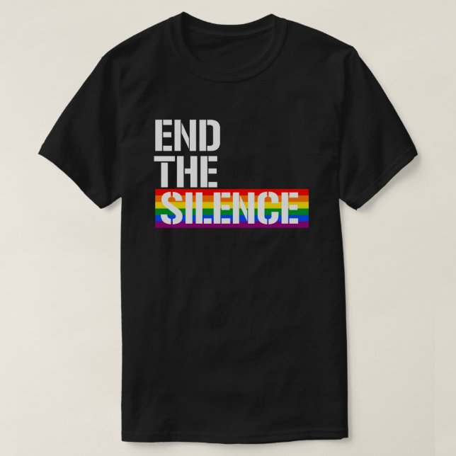 Ende der Stille T-Shirt (Design vorne)