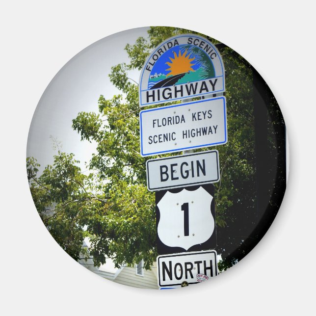 Ende der Straße Magnet (Vorne)