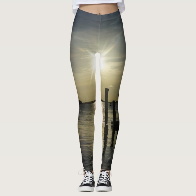 Ende der Tage am Cooper River Leggings (Vorderseite)
