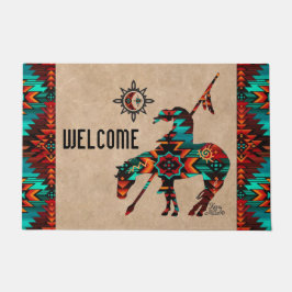 Ende der Trailtür matt Fußmatte