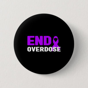 Ende der Überdosierung Bewusstsein - Adsum Button