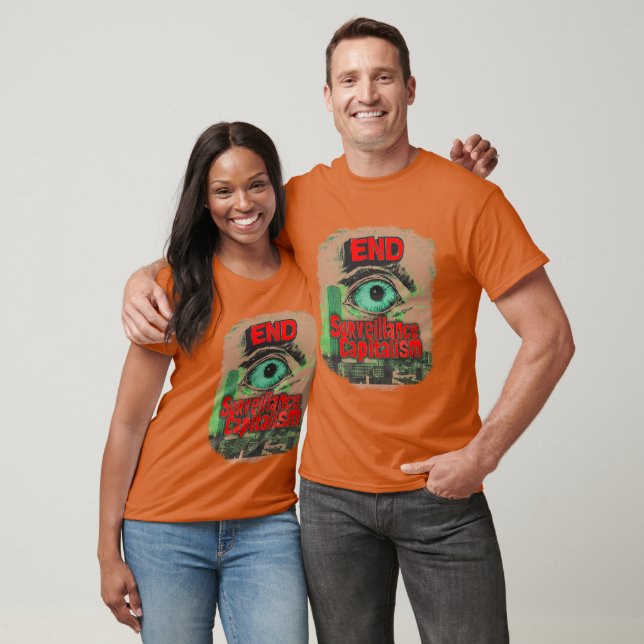 Ende der Überwachung Kapitalismus T-Shirt (Unisex)