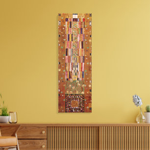 Ende der Wand, Stoclet-Fries von Gustav Klimt Leinwanddruck