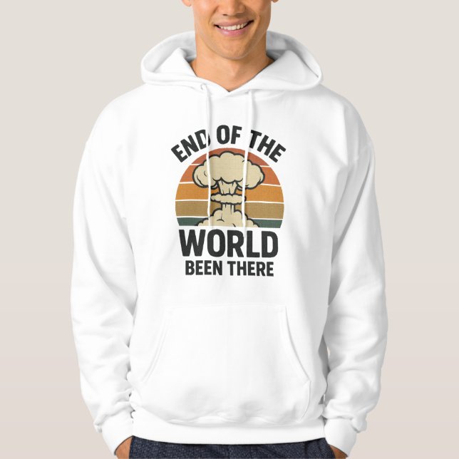 Ende der Welt - Been There | Retro Nuklear Desi Hoodie (Vorderseite)