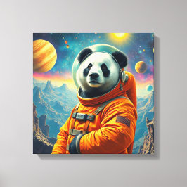 ENDE DER WELT - GIGANTISCHER PANDA 2 LEINWANDDRUCK