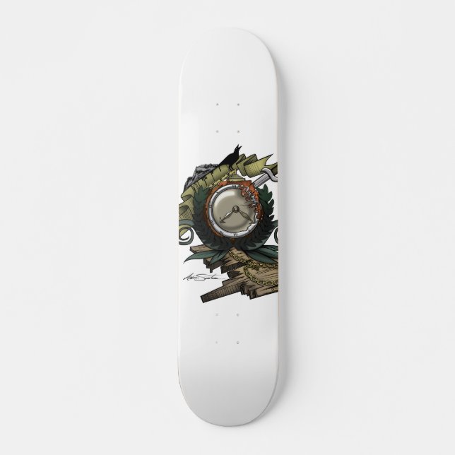 Ende der Zeit Skateboard (Vorne)