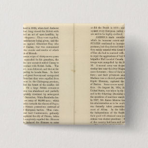 Ende des allgemeinen Friedens 1828 AD 2 Button