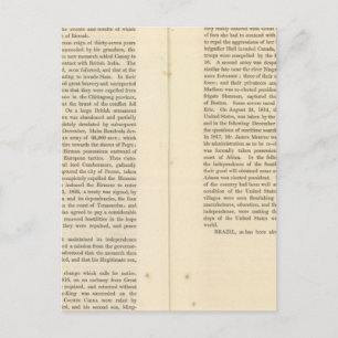 Ende des allgemeinen Friedens 1828 AD 2 Postkarte
