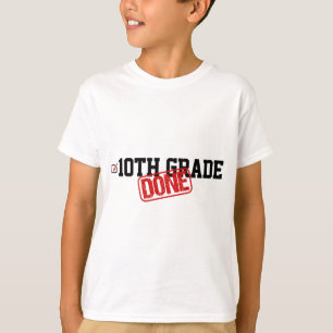 Ende des Jahres 10. Klasse - letzter Schultag T-Shirt