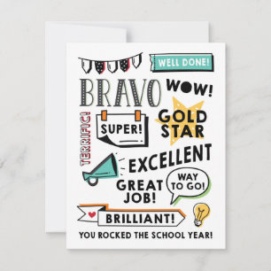 Ende des Jahres Karte