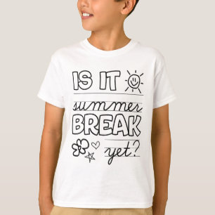 Ende des Jahres Shirt ist es Sommerpause noch am l