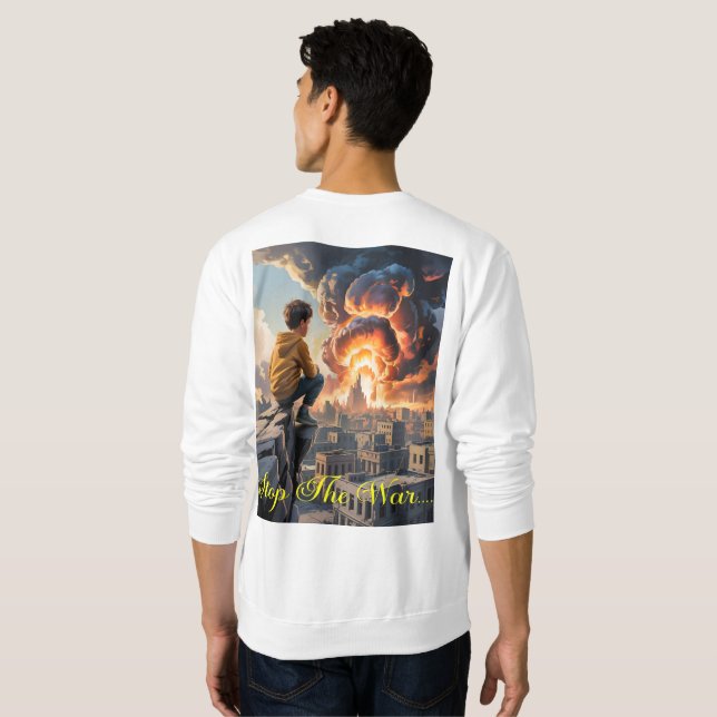 Ende des Krieges - Emotionaler Protest gegen den K Sweatshirt (Schwarz voll)