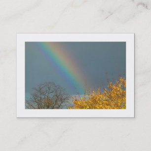 Ende des Regenbogens (begrenzt) Visitenkarte