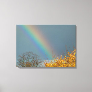 Ende des Regenbogens Leinwanddruck
