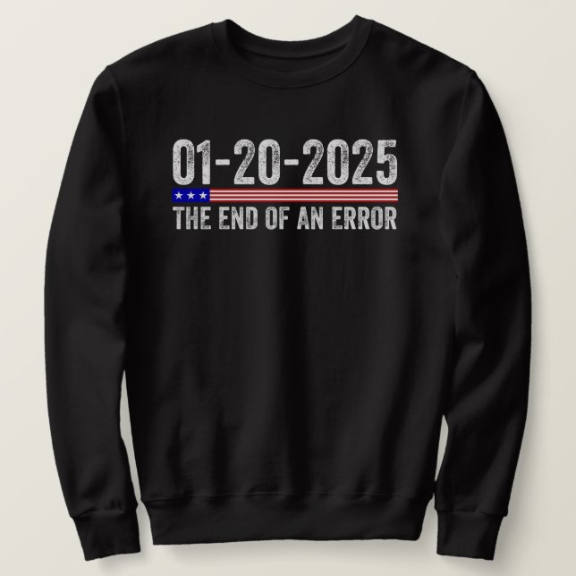 Ende des Shirts "Fehler" 20. Januar 2025 Einweihun (Design vorne)