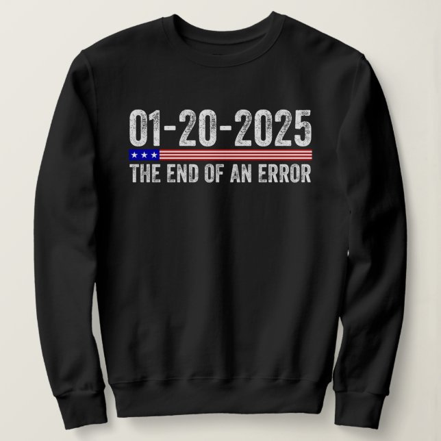Ende des Shirts "Fehler" 20. Januar 2025 Einweihun (Design vorne)