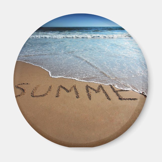 Ende des Sommers an der kalifornischen Küste Magnet (Vorne)