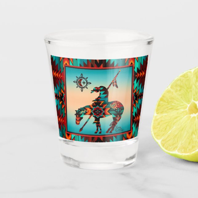 Ende des Spur-Shot-Glases Schnapsglas (Vorderseite)